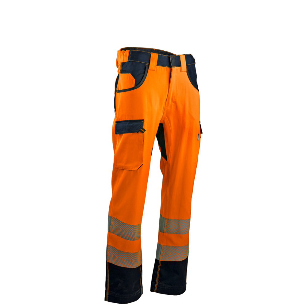 Pantalon Authentic HV EMETTEUR ORANGE MARINE - LMA LEBEURRE - 1805