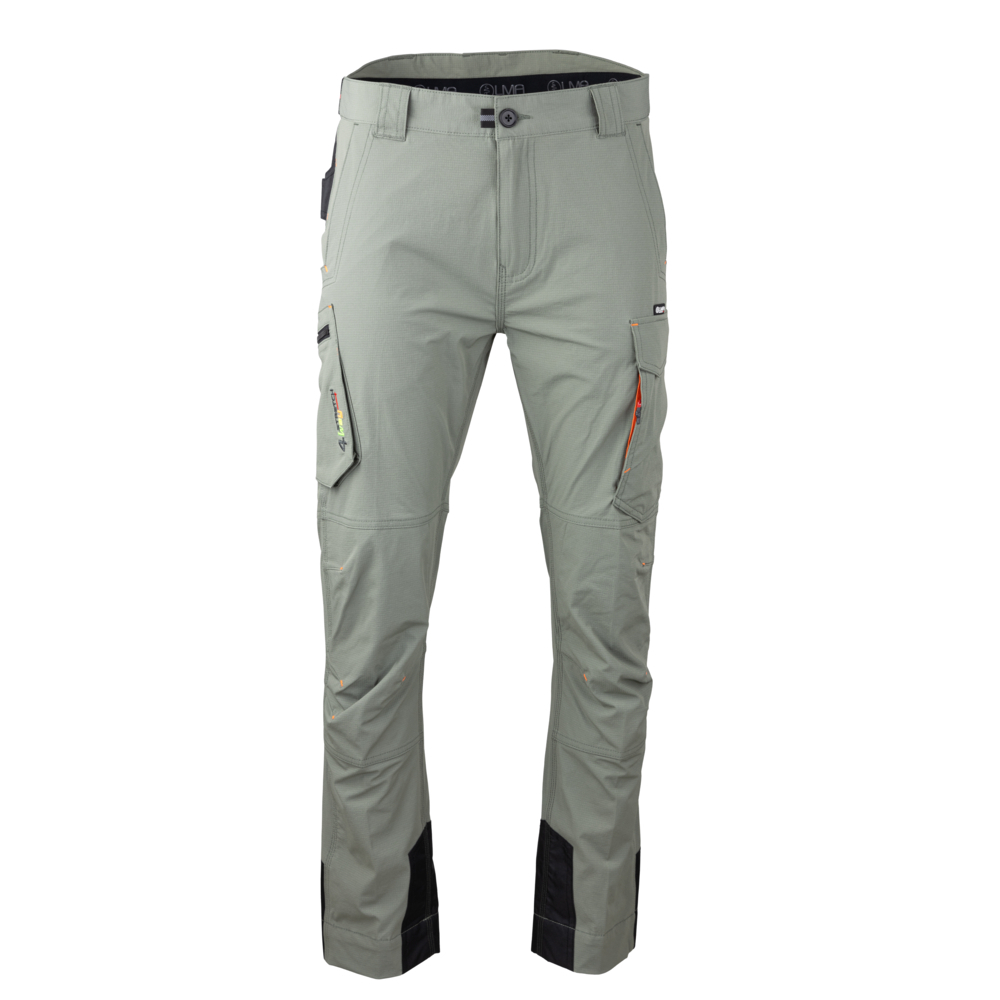 Pantalon stretch 4 WAY homme SEISME KAKI CLAIR - LMA LEBEURRE - 1865