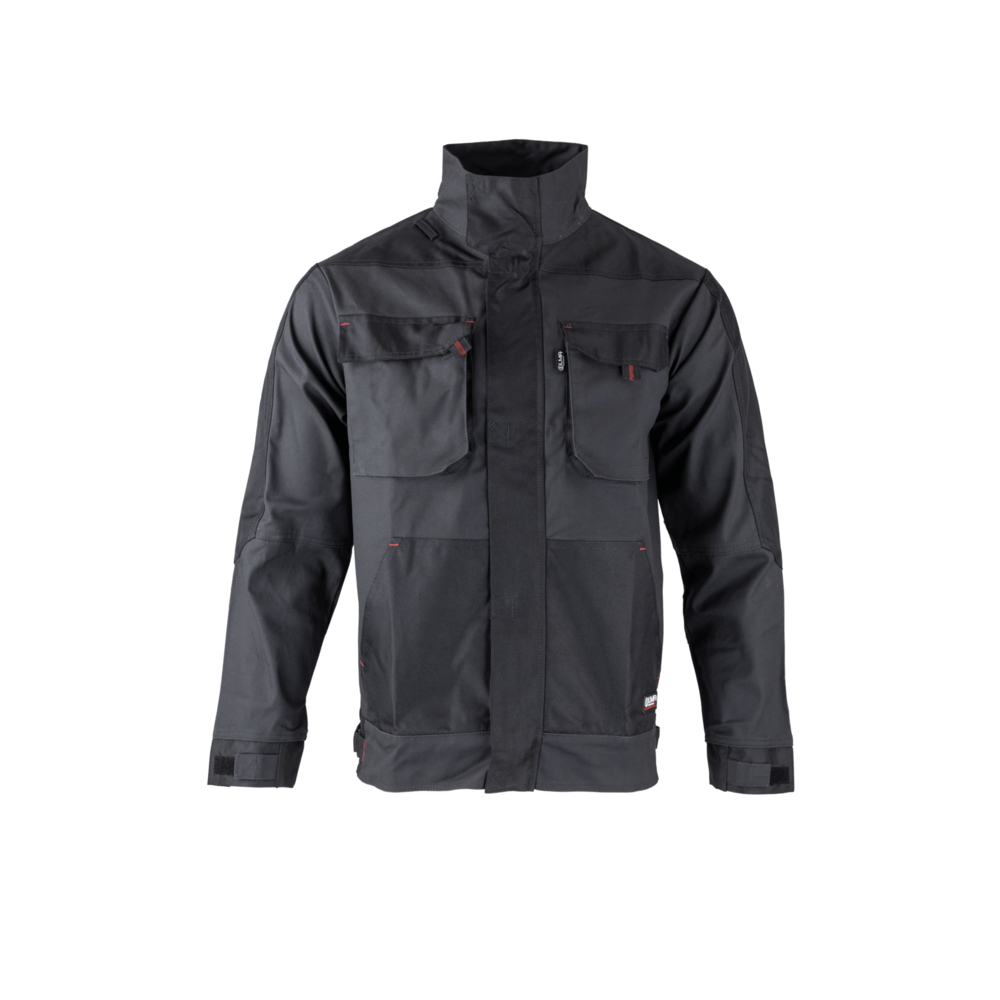 Blouson bicolore Authentic CERAMIQUE GRIS NUIT NOIR - LMA LEBEURRE - 2064