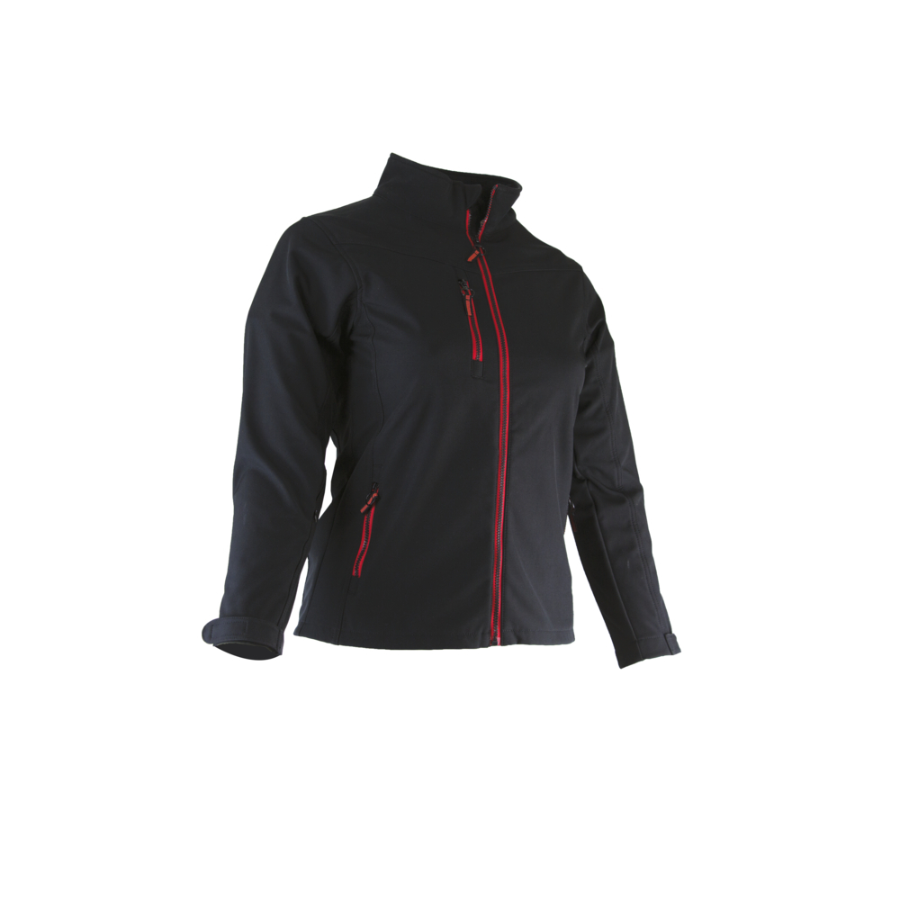 Softshell zippée femme Authentic ALBA NOIR - LMA LEBEURRE - 2186
