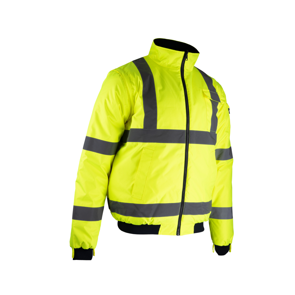 Blouson HV manches amovible LASER JAUNE - LMA LEBEURRE - 2200