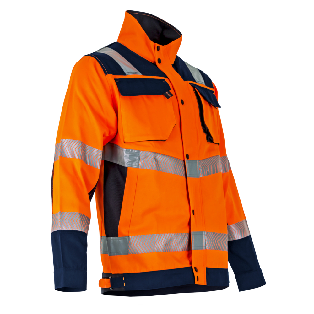 Veste Authentic HV AMPOULE ORANGE MARINE - LMA LEBEURRE - 2224