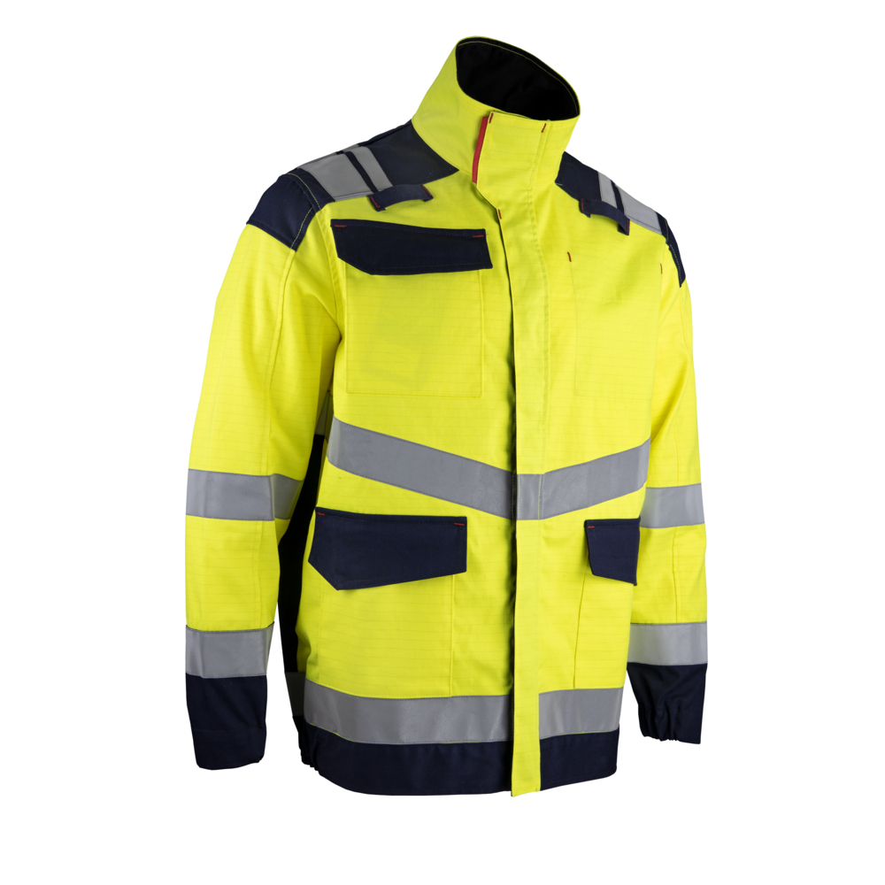 Veste KRYPTON JAUNE MARINE - RISK E3 HV - LMA LEBEURRE - 2229