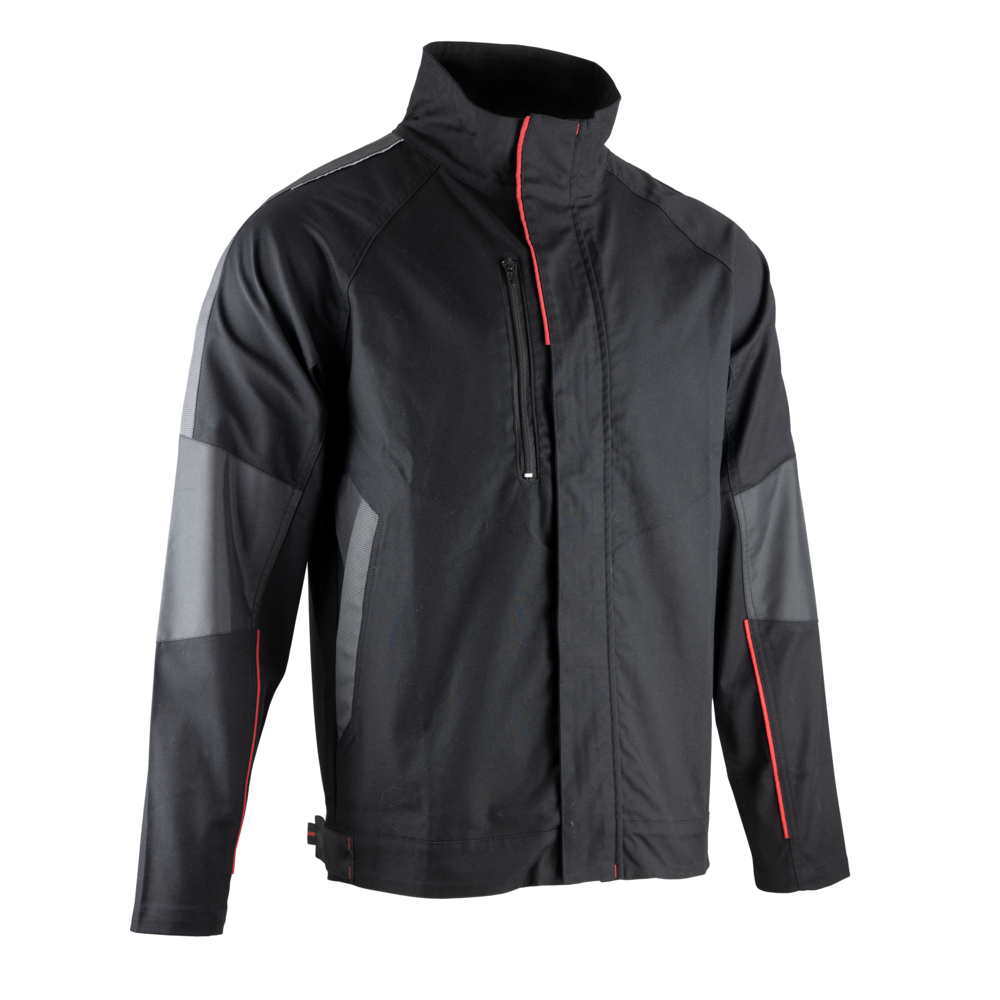 Veste de travail zippée stretch EPOXY NOIR - LMA LEBEURRE - 2265