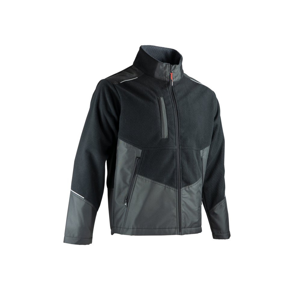 Blouson polaire membranée emp OXFORD THEOREME NOIR - LMA LEBEURRE - 2281