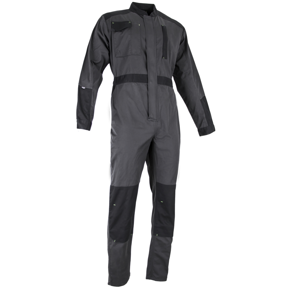 Combinaison 1 ZIP bicolore POTASSIUM GRIS NOIR - LMA LEBEURRE - 4116