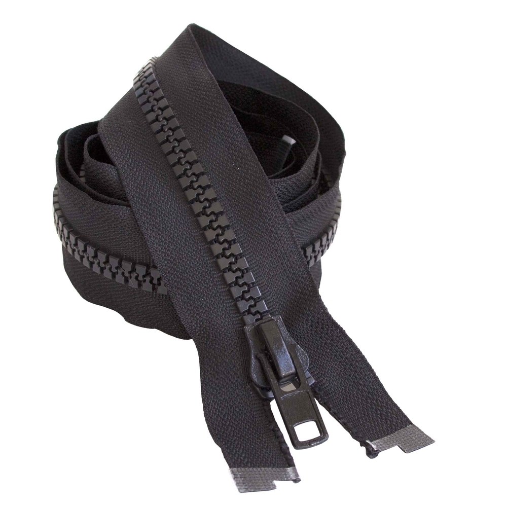 Fermeture pour combinaison 145 cm maille injectées 9 NOIR - LMA LEBEURRE - 500145-U NR