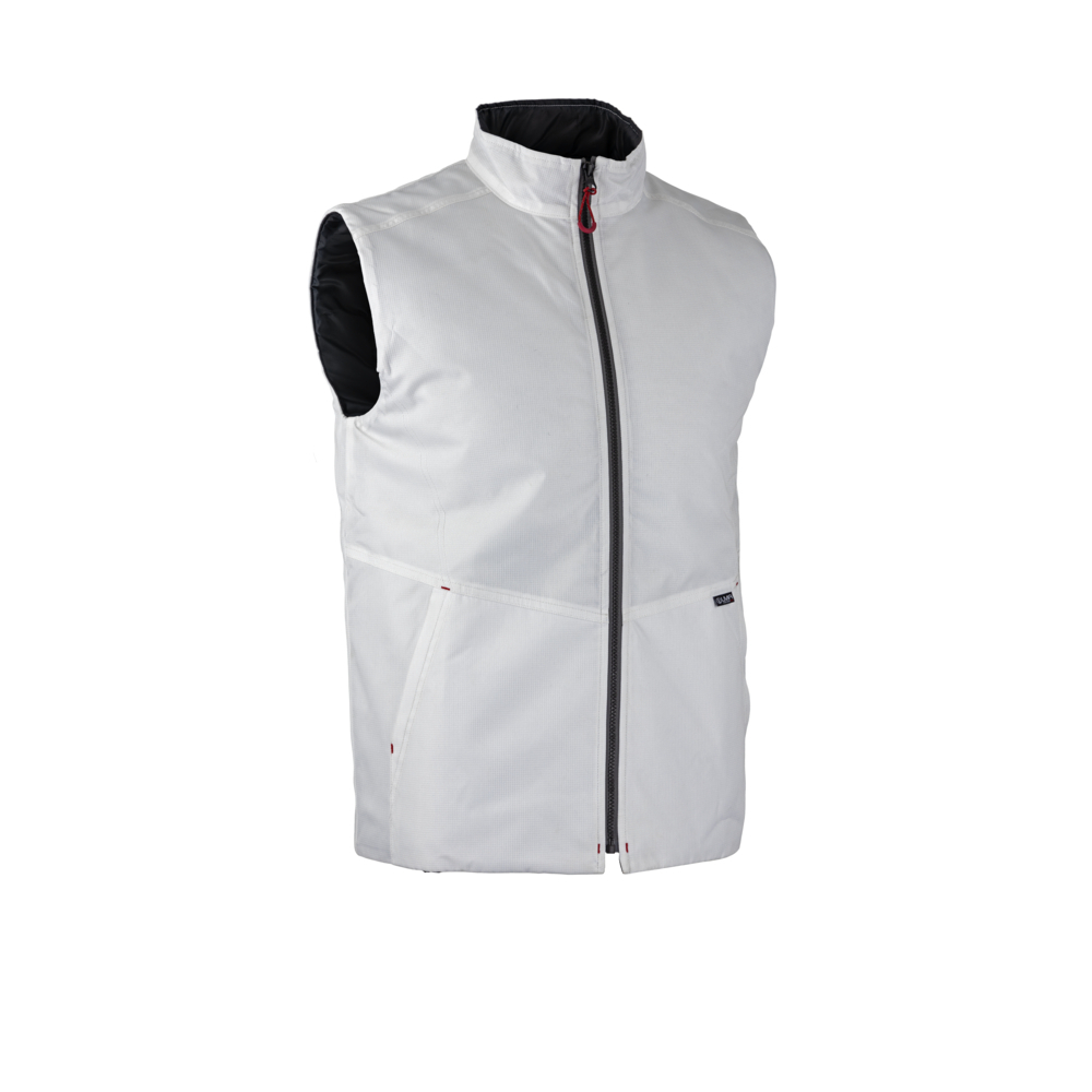 Bodywarmer matelassé col montant  MASTIC BLANC - LMA LEBEURRE - 5095