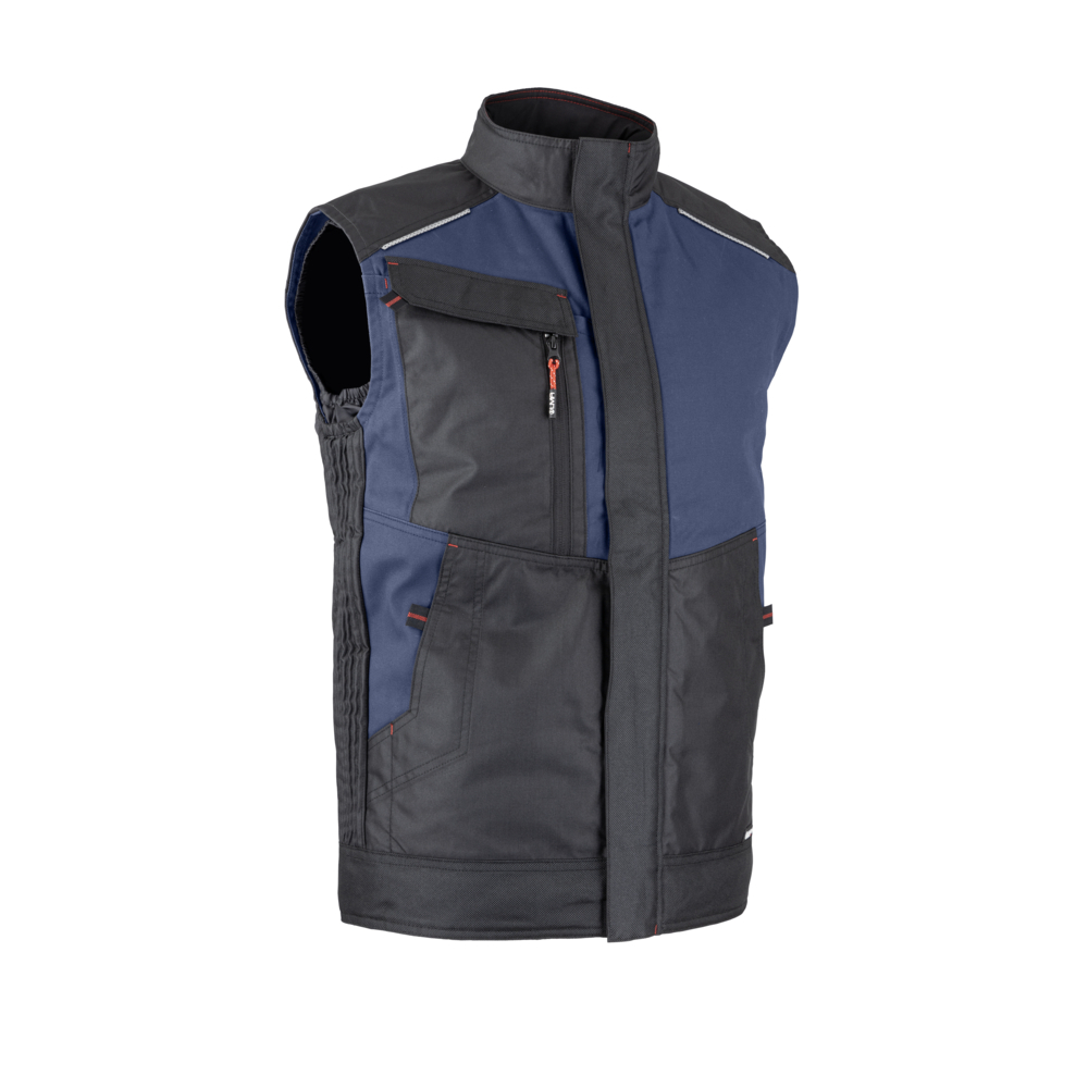Bodywarmer bicolore  PLEIADE MARINE NOIR - LMA LEBEURRE - 5098