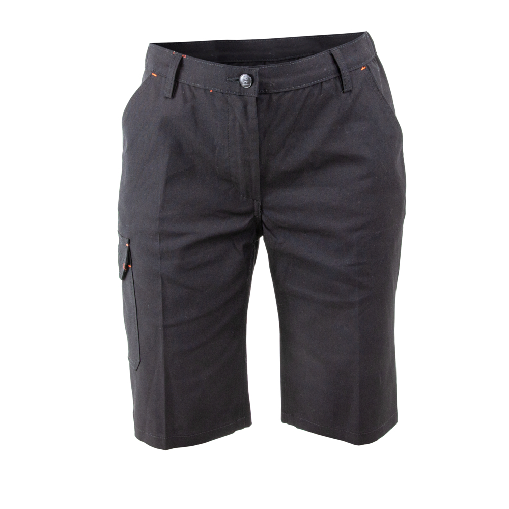 Bermuda femme stretch PALMARES NOIR - LMA LEBEURRE - 6146