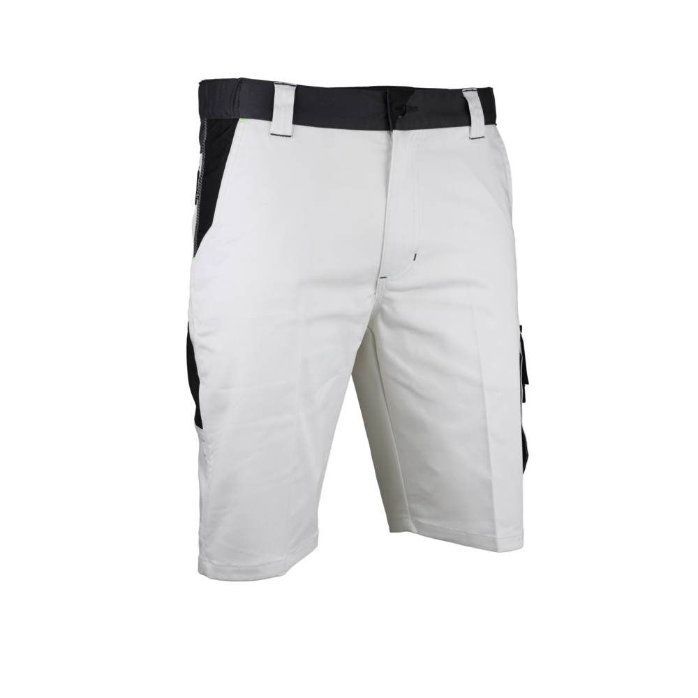 Bermuda bicolore multipoches THEMIS BLC GRIS CHARCOAL - LMA LEBEURRE - 6160