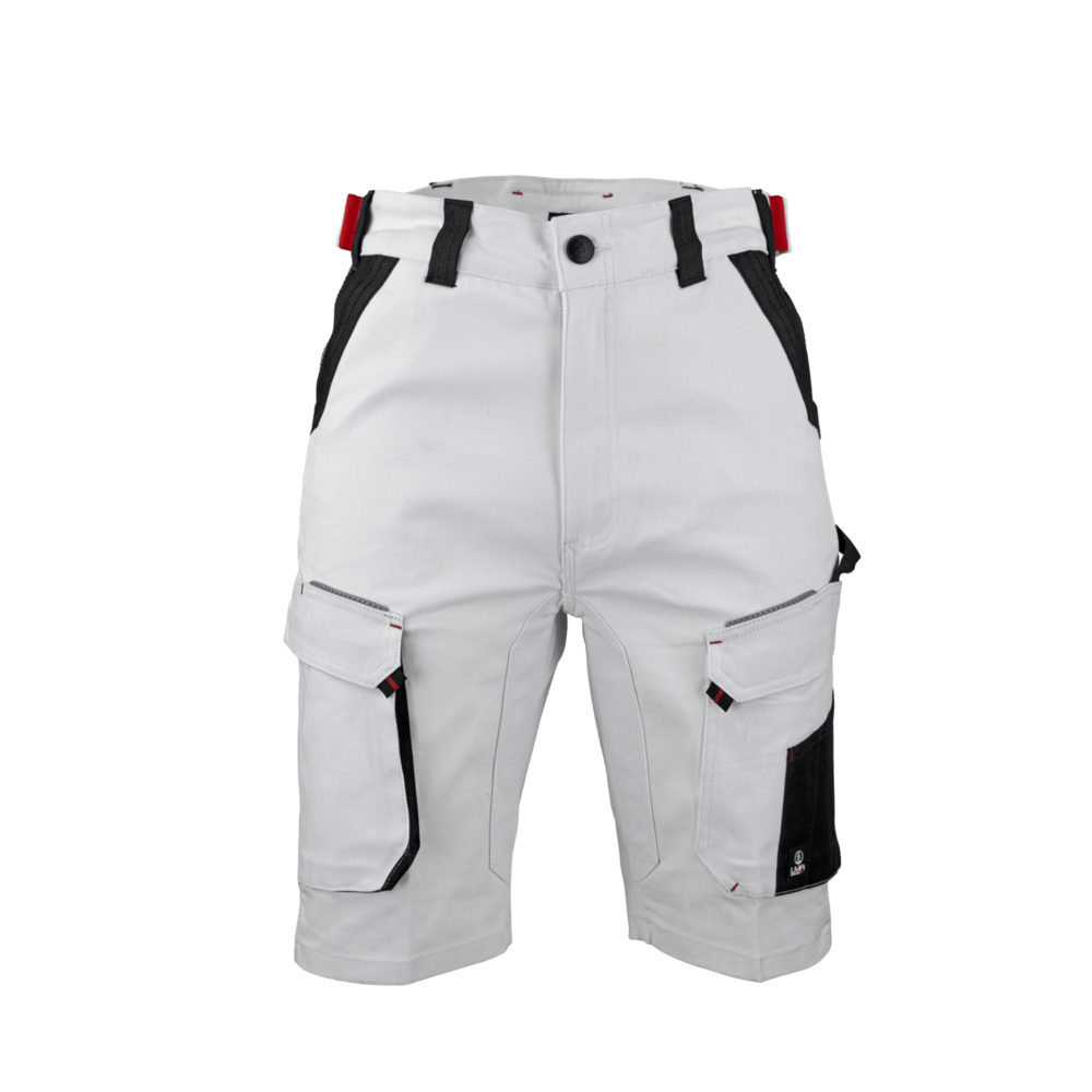 Bermudas multipoches stretch LAVIS BLANC GRIS NUIT - LMA LEBEURRE - 6173