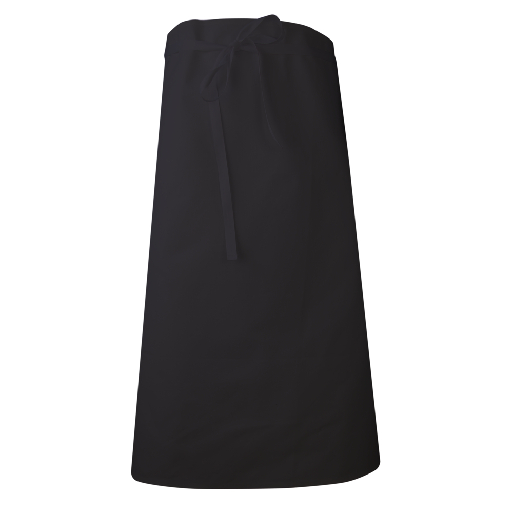 Tablier de cuisinier rectangle 90 cm SIPHON noir - LMA LEBEURRE - 7038-U