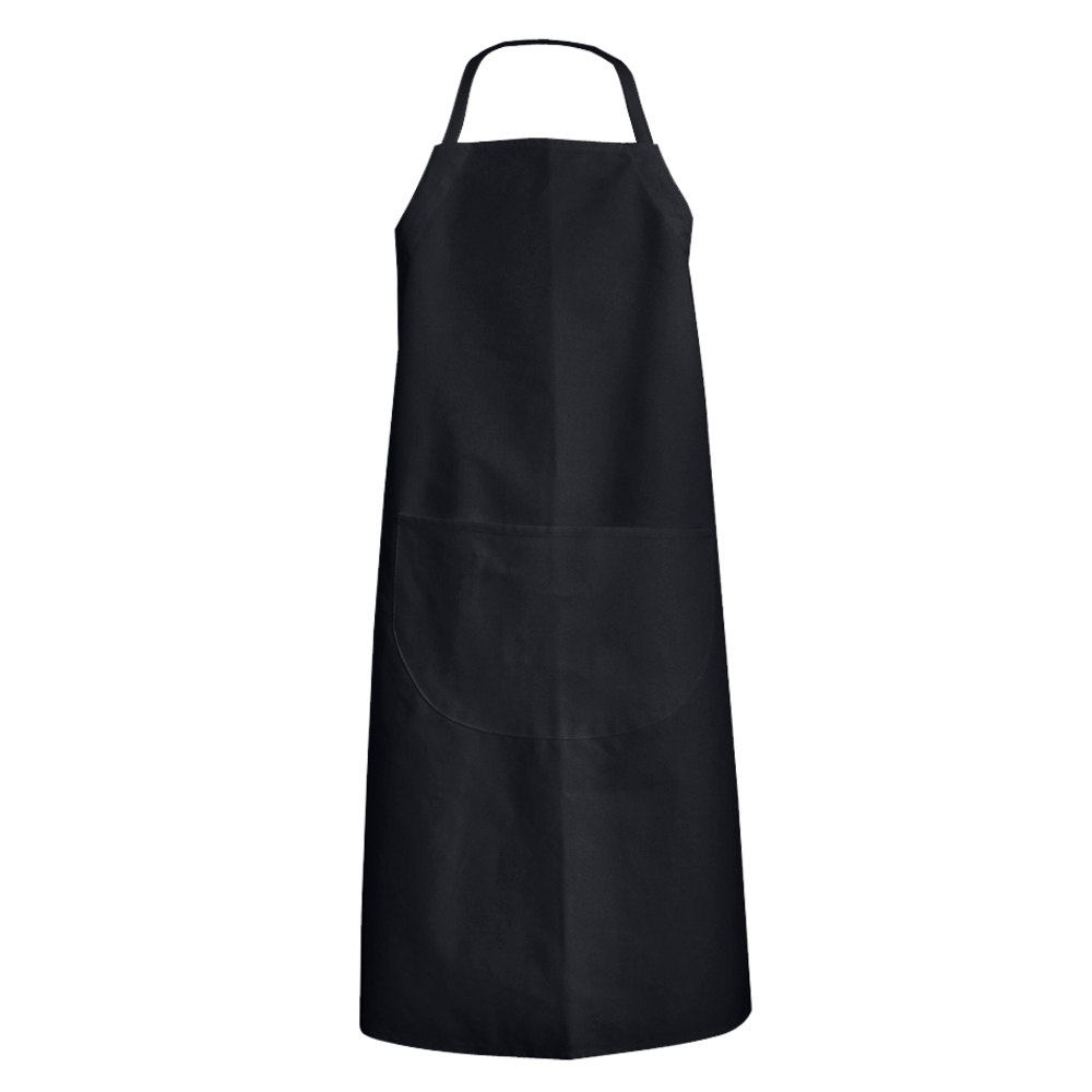 Tablier bavette poche hauteur réglable CELERI NOIR - LMA LEBEURRE - 7040-U