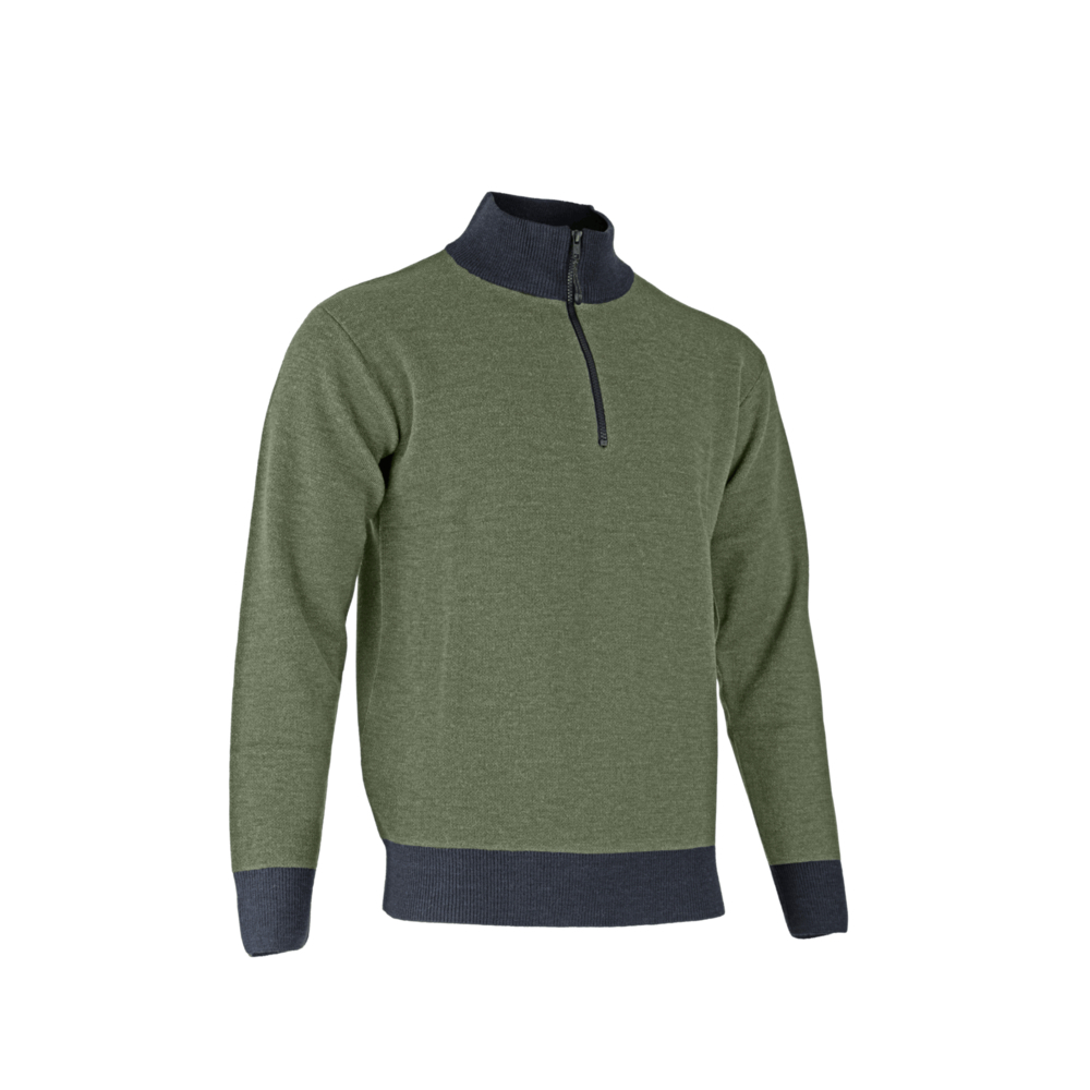 Pull camionneur TYLER KAKI GRIS NUIT - LMA LEBEURRE - 8111