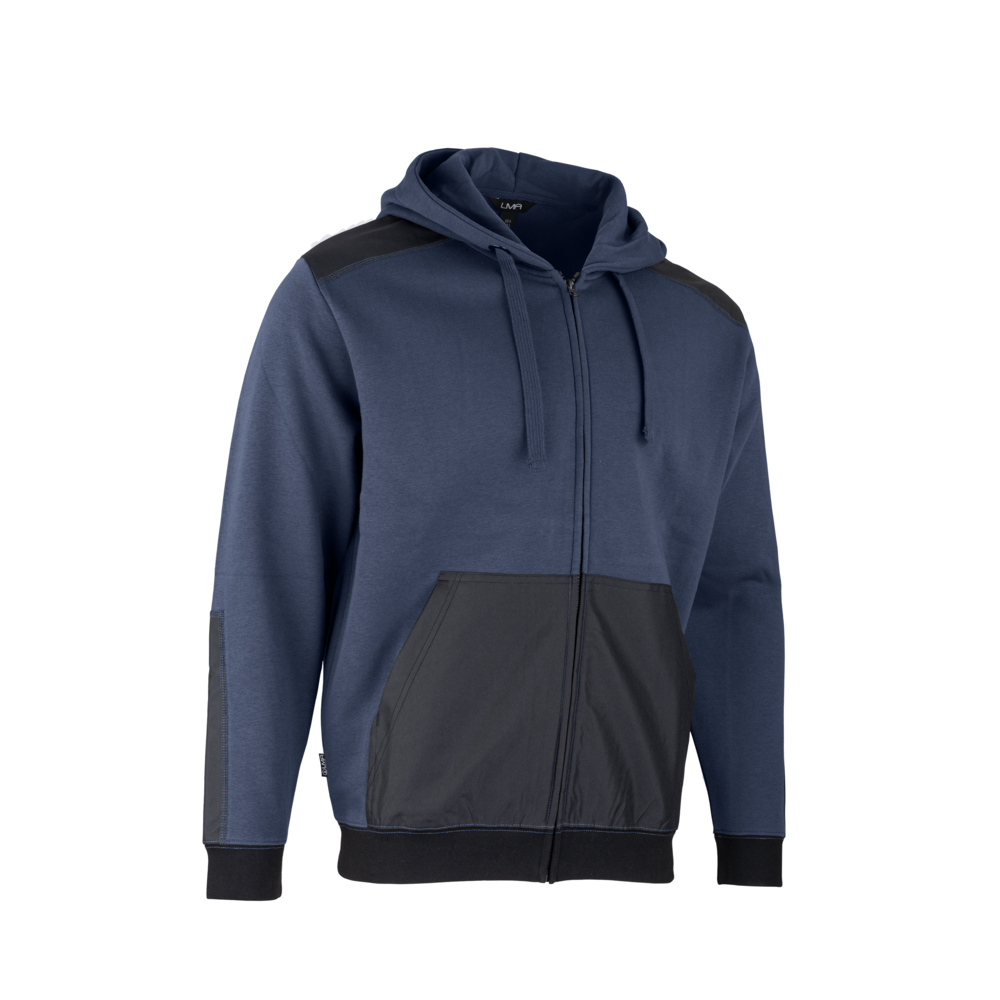 Veste molleton capuche ACER MARINE NOIR - LMA LEBEURRE - 8123