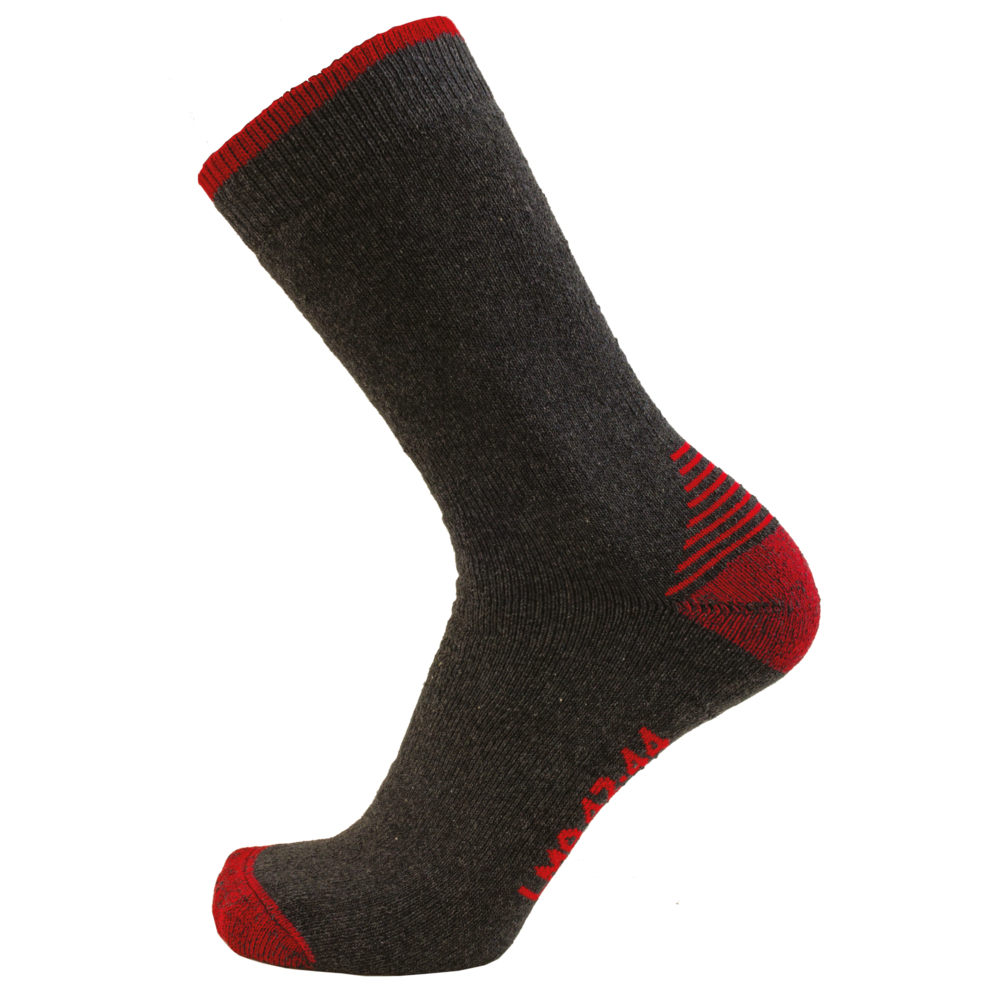 2 paires chaussettes bouclette HADES NOIR RGE GRIS RGE - LMA LEBEURRE - 99100C