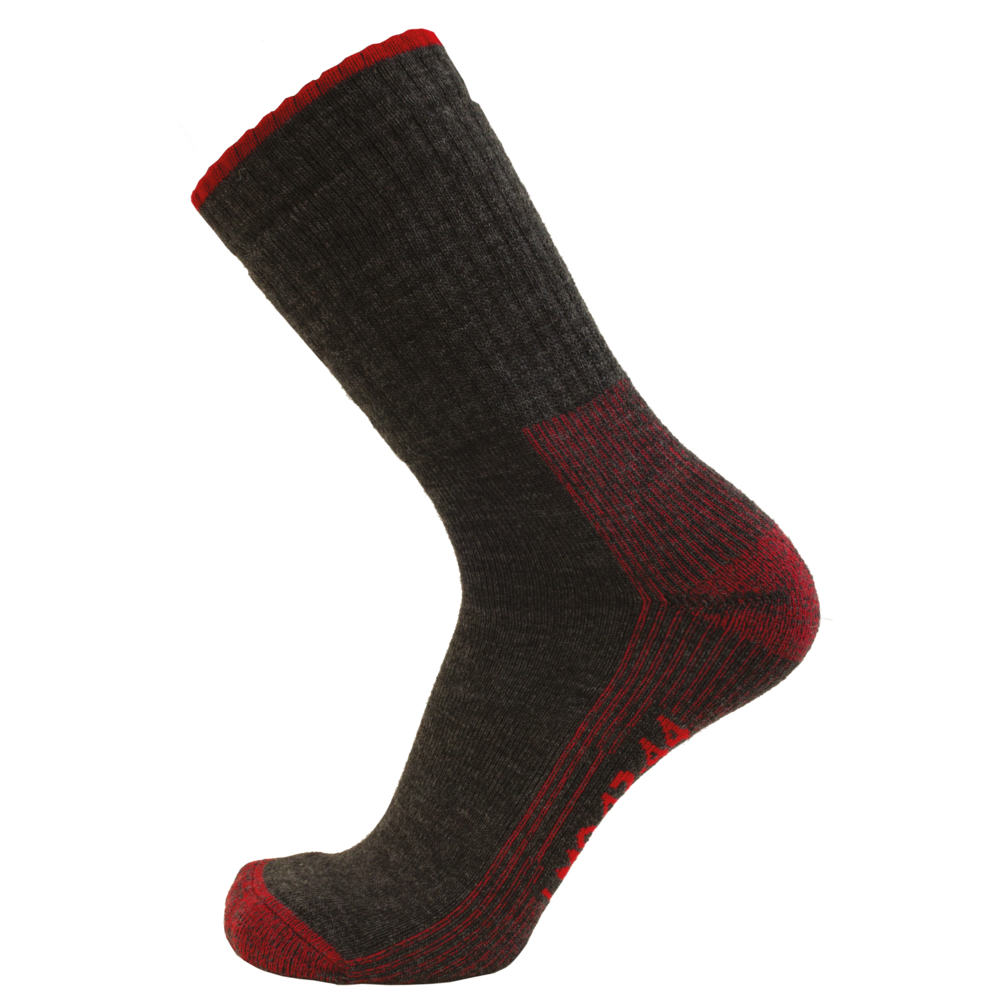 2 paires chaussettes laine/cordura CRONOS NOIR RGE GRIS RGE - LMA LEBEURRE - 99102C
