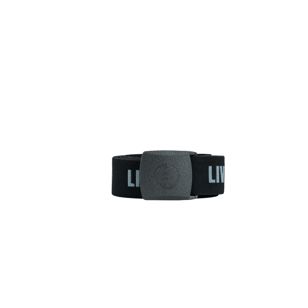 Ceinture sangle élastiquée boucle plastique HARPON NOIR - LMA LEBEURRE - 99142