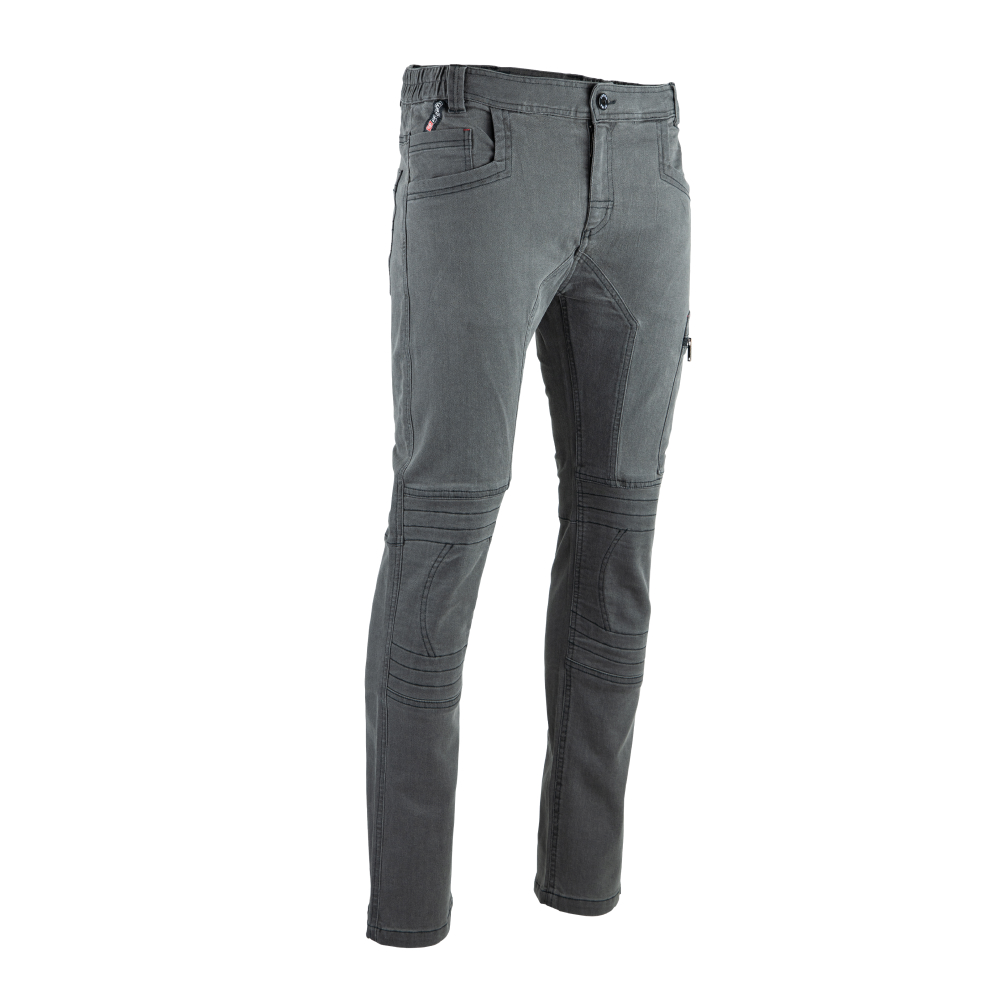 Pantalon Denim gris RIDER stretch renforts genoux FACOM - FXWW1002E