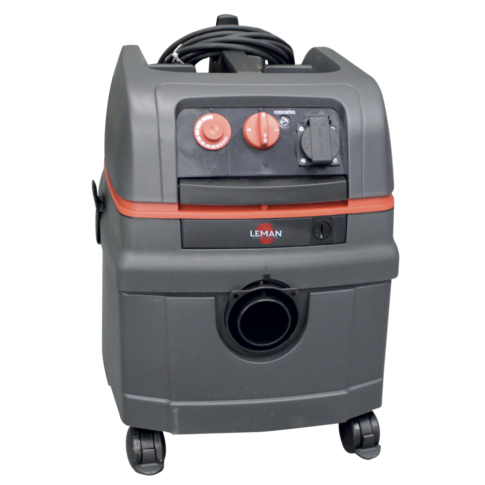 Aspirateur polypropylène 25l synchro auto - 1400W LEMAN - ASP255