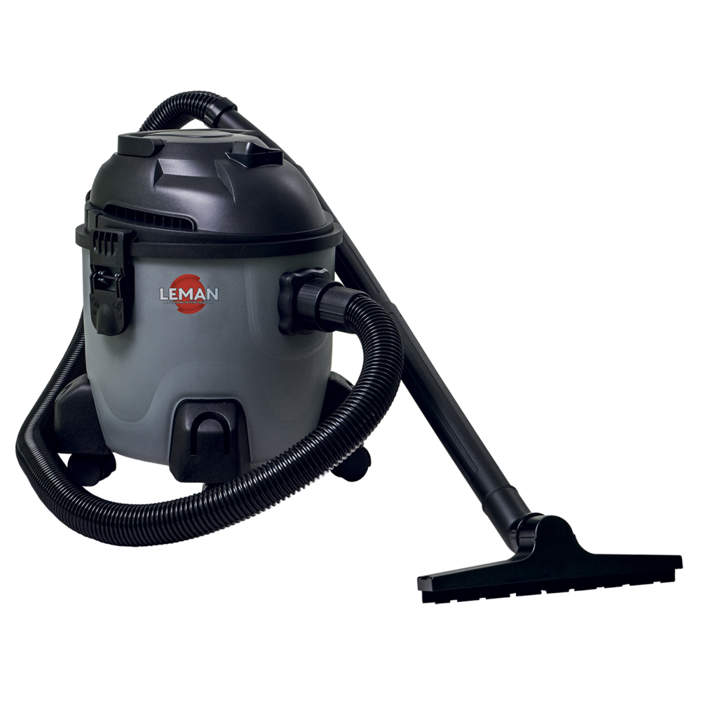 Aspirateur 15L utiles 1250W cuve polypropylène LEMAN - LOASP151