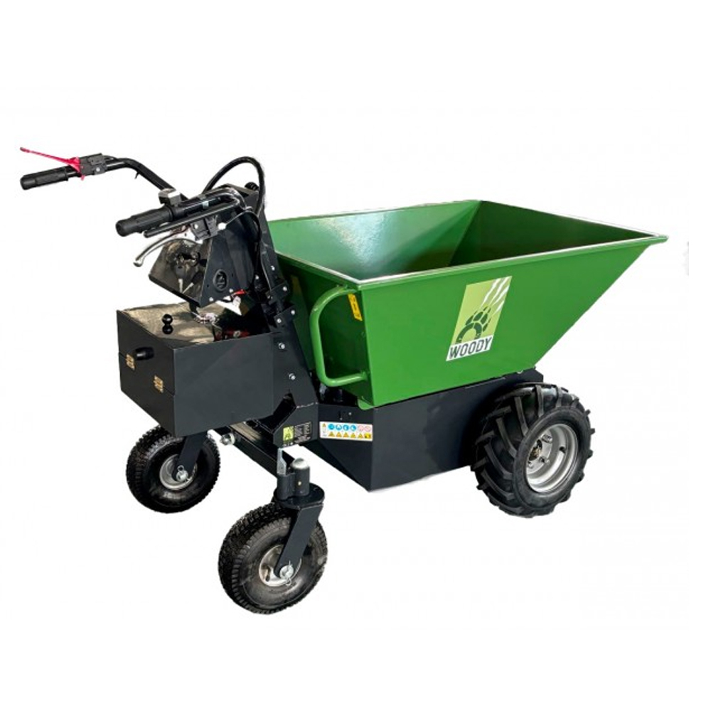 Mini dumper électrique 500 kg manuel 750W 48V LEMAN - MDE500M