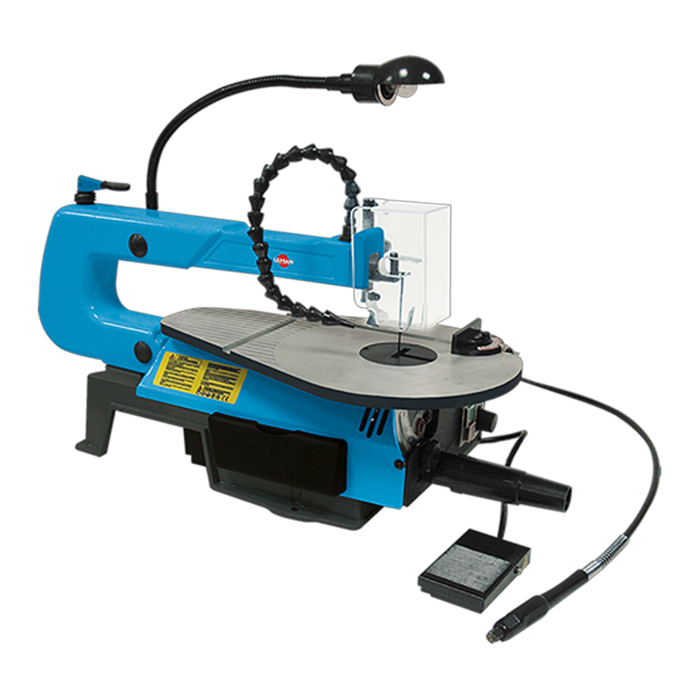 Scie à chantourner avec pédale en 400mm LEMAN - SAC407