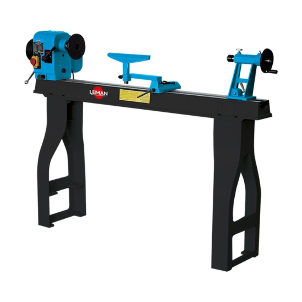 Tour à bois entre-pointes 1100mm pietement fonte LEMAN - TAB110
