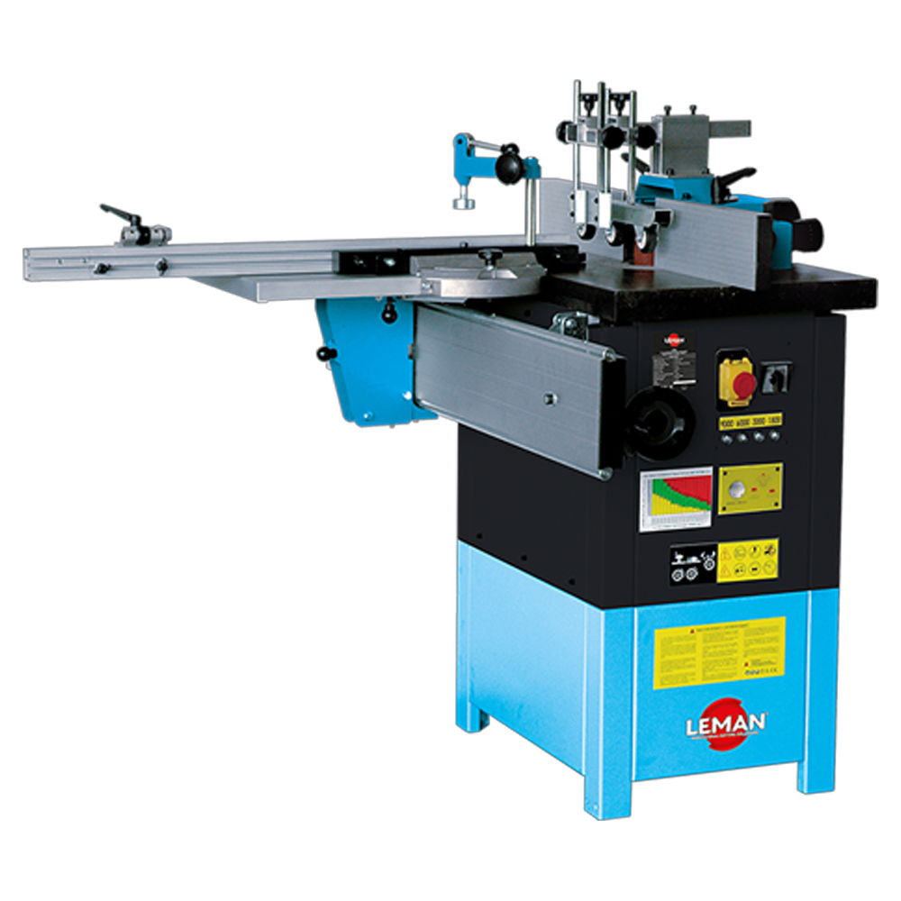 Toupie en arbre de 30mm avec chariot en tri LEMAN - TOU030T