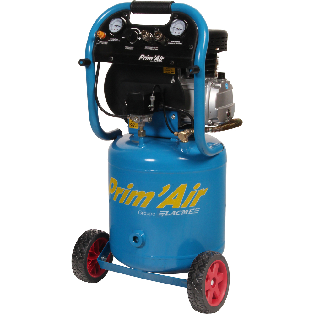 COMPRESSEUR 40L VERTICAL 12M3/H 2.5CV MONO LACME 104250