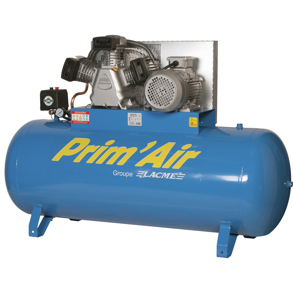 COMPRESSEUR 270 LITRES 35M3/H 505CV TRICYLINDRE W LACME 160900