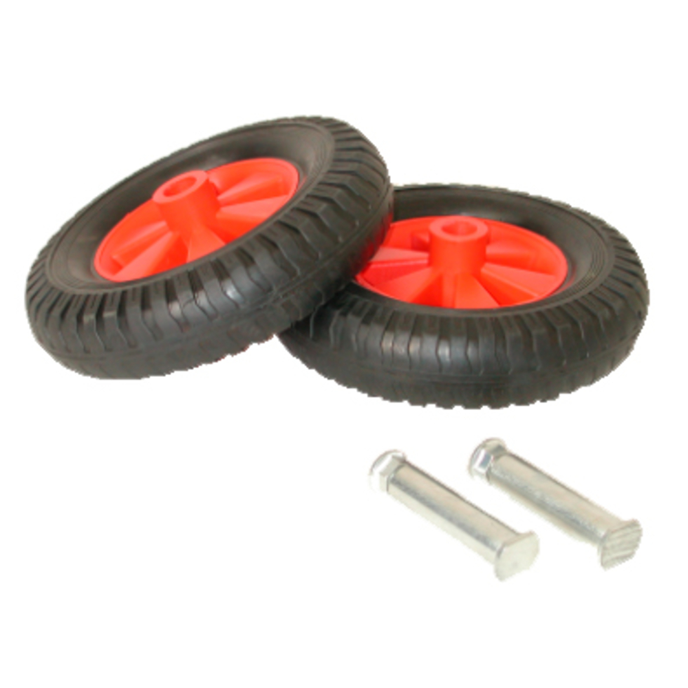 Kit 2 roues diamètre 220 m + axes LACME - 197012