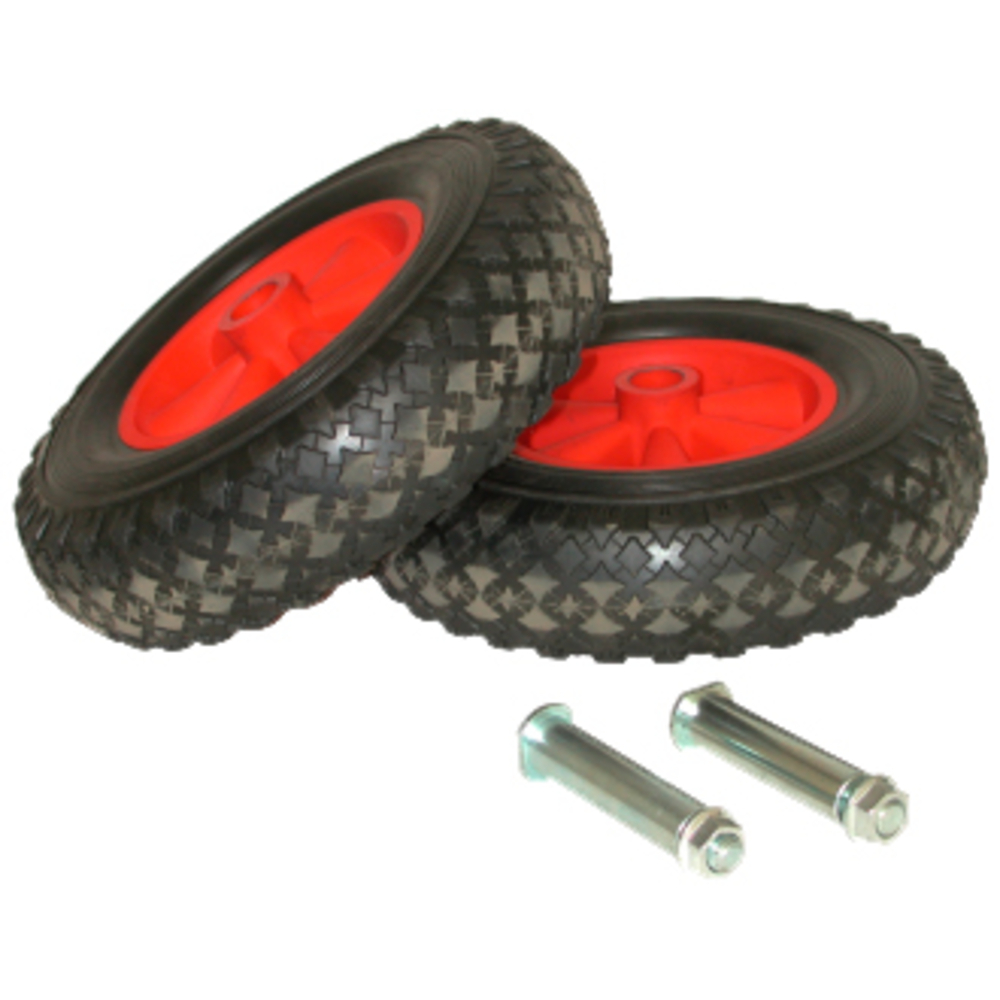 Kit 2 roues diamètre 260 + axes LACME - 197013