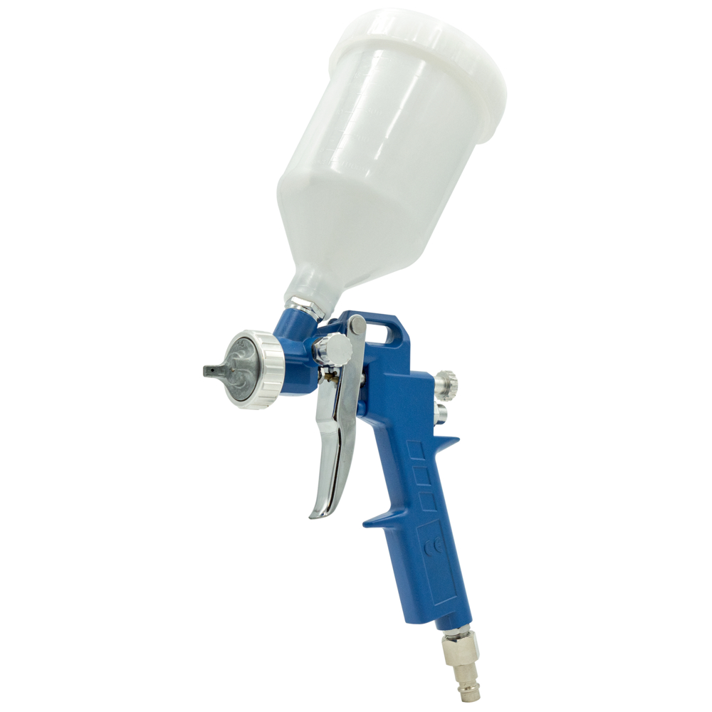 Pistolet peinture uni universel avec système à gravité godet 0,6l LACME - 301810