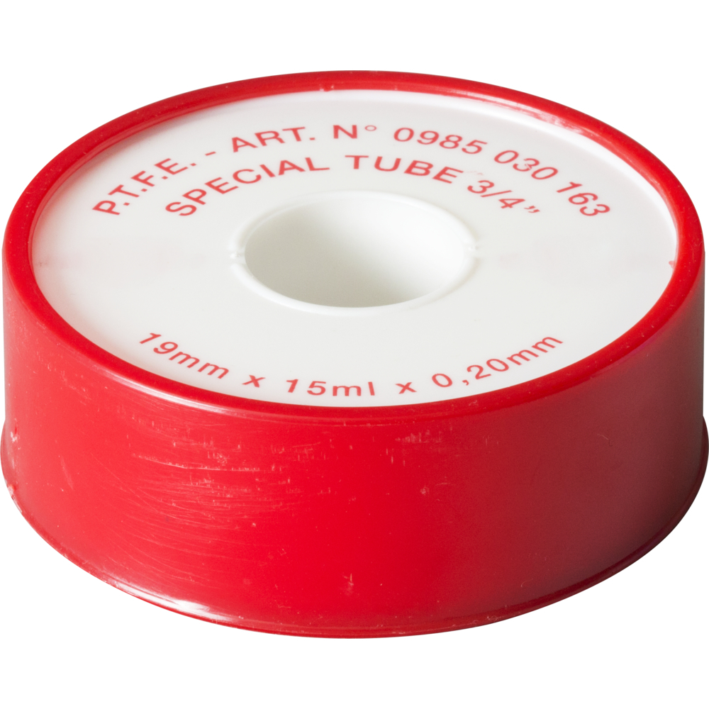 Rouleau ruban téflon 15m - permet l'étanchéité - largeur 19mm et épaisseur 0,2mm LACME - 318810