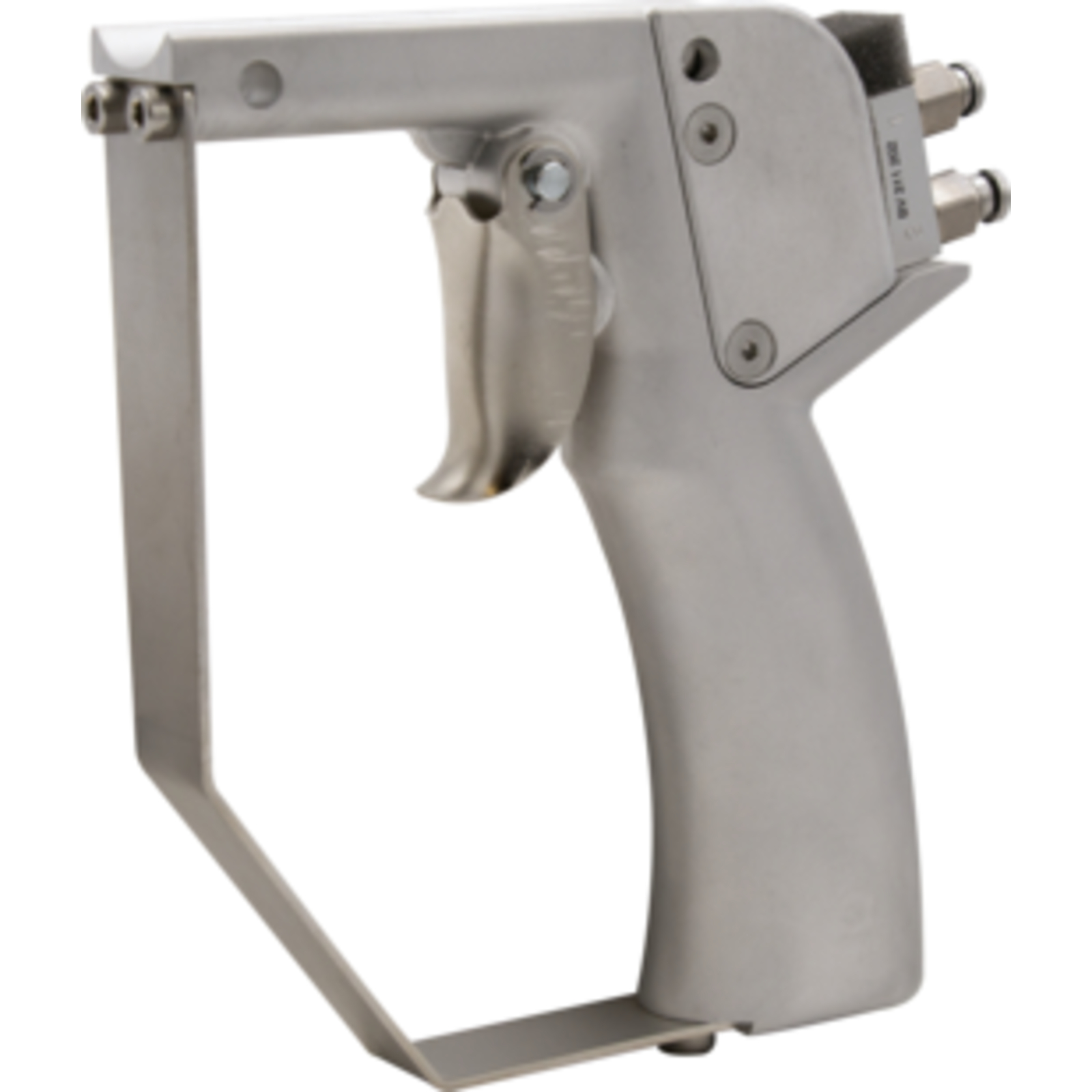 Pistolet pour aérogommeuses avec poignée revolver équipé d'une sécurité LACME - 331755