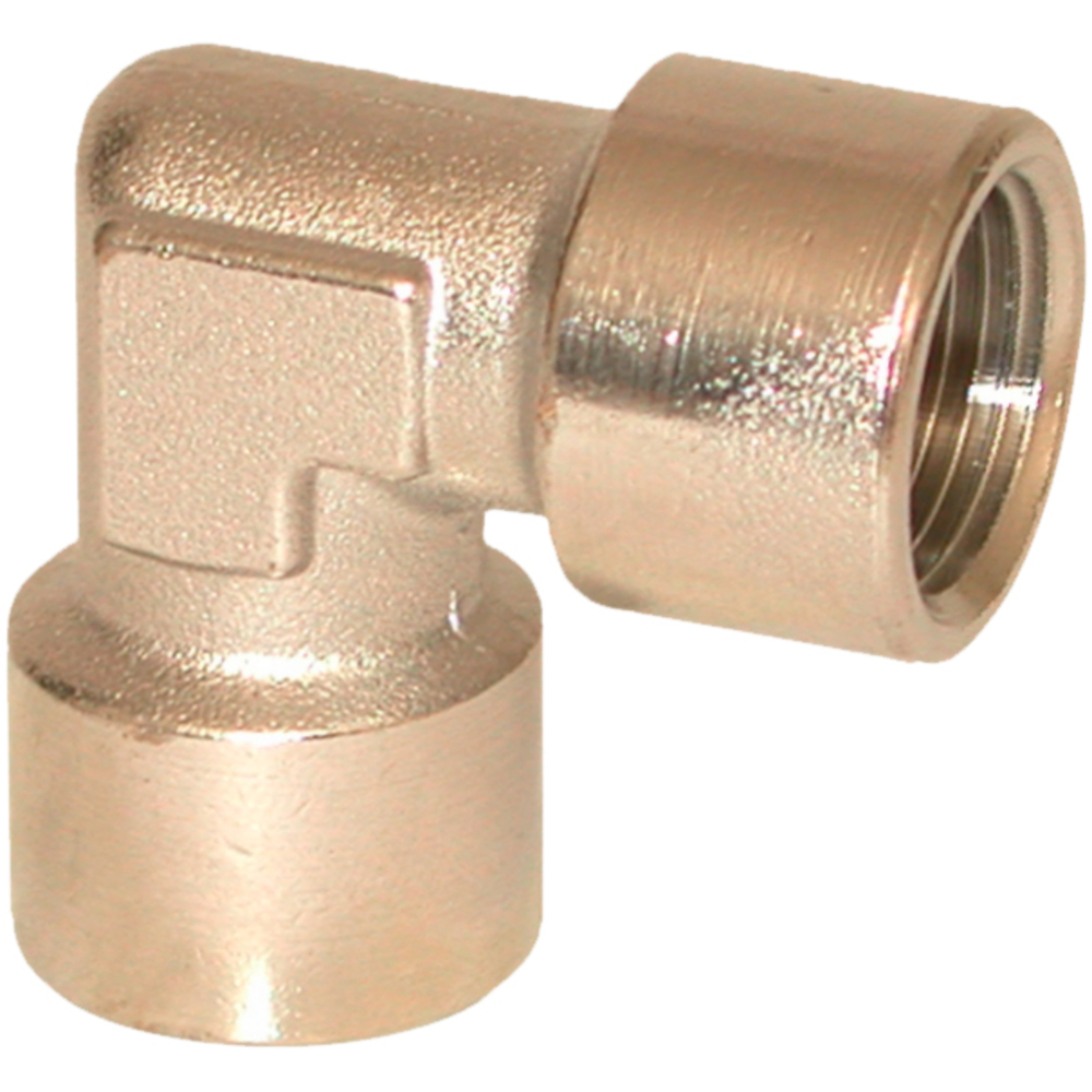 Coudes 3/8ff acier nickele LACME - 358872