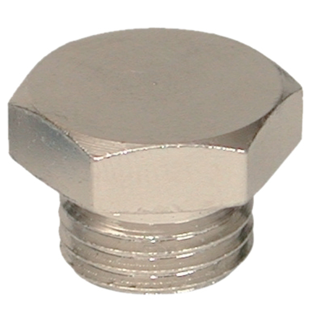 Bouchon 1/4m laiton nickele LACME - 358951