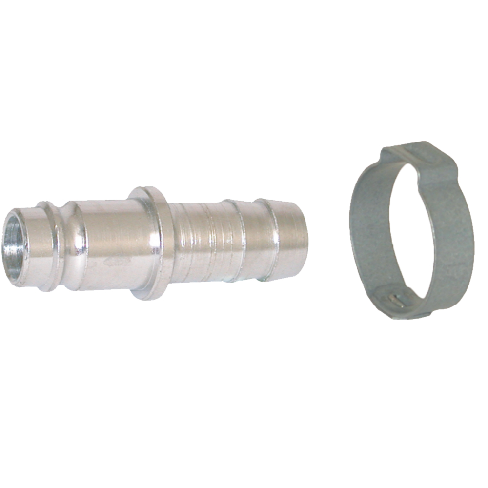 Rac 1513 : embout raccord rapide - magnum gros débit - en laiton nickelé LACME - 369504