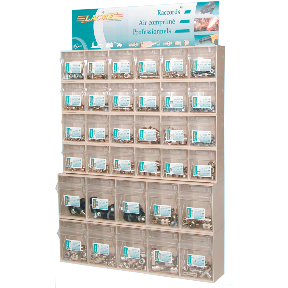 Presentoir raccordss industrie LACME - 370800