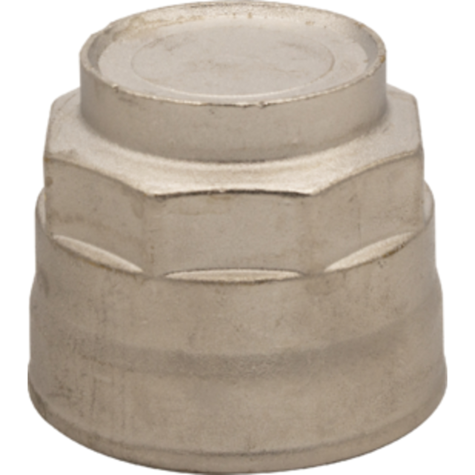 Raccord en laiton Nickelé pour réseau d'air - Bouchon 1''1/4 pour raccords DN 40 LACME - 405300