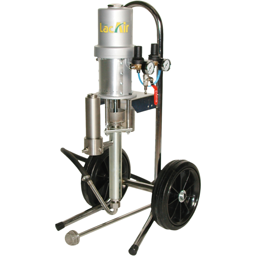 Pompe mixte rx 23s sur chariot, piston avec hydrolique inox, filtre de sortie 100 mesh LACME - 457500