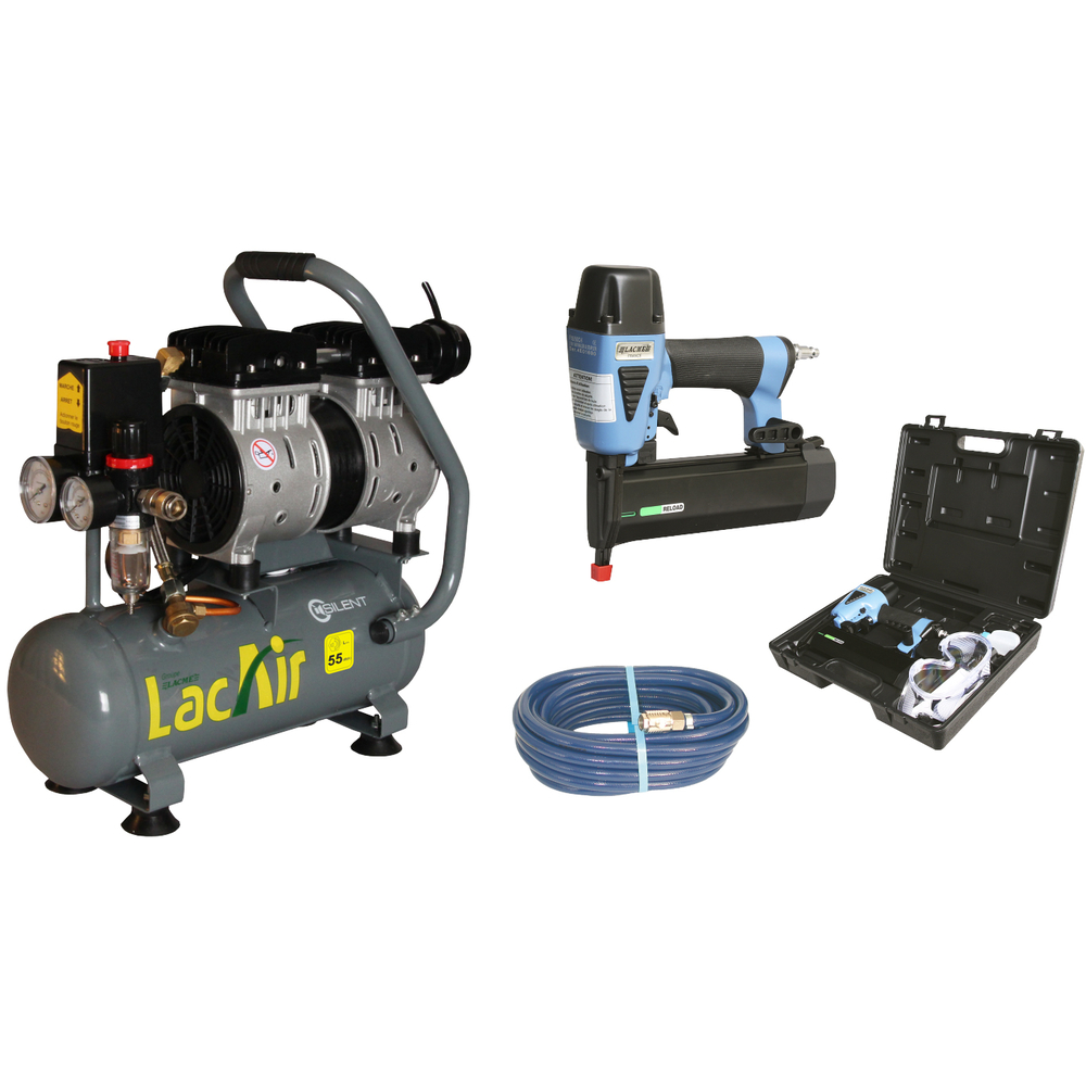 Kit cloueur avec compresseur silent LACME - 461951
