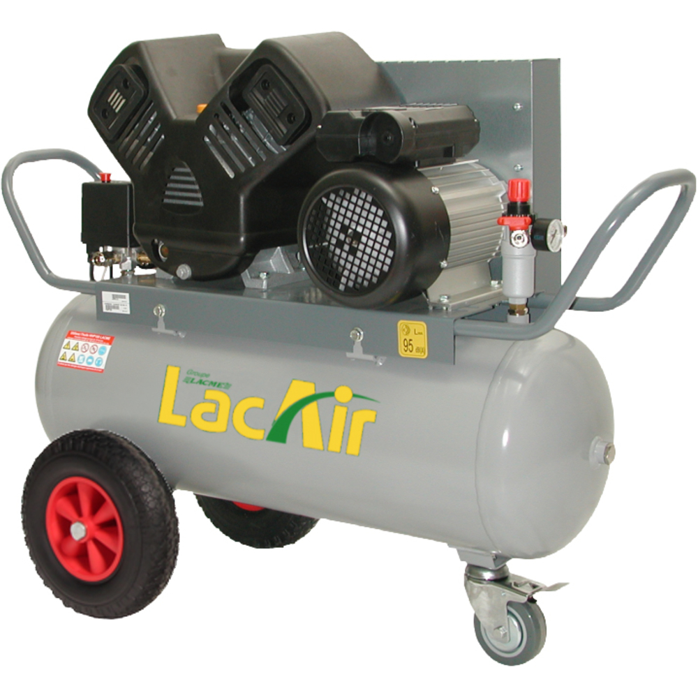 Compresseur courroie mono 50 l 11 bar LACME Twinair 17/50m - 462200
