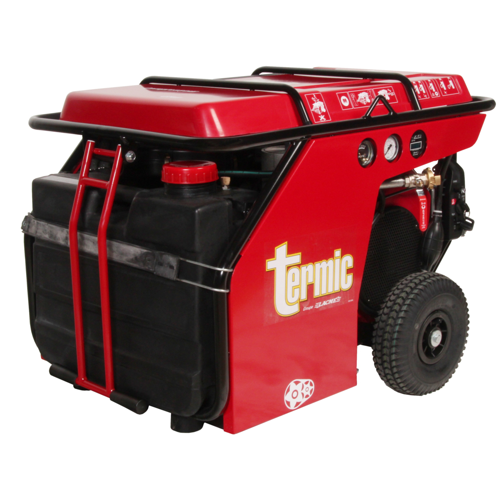 Compresseur thermique 90 m3/h - 9/10 bar LACME à vis termic vs90 - 462819