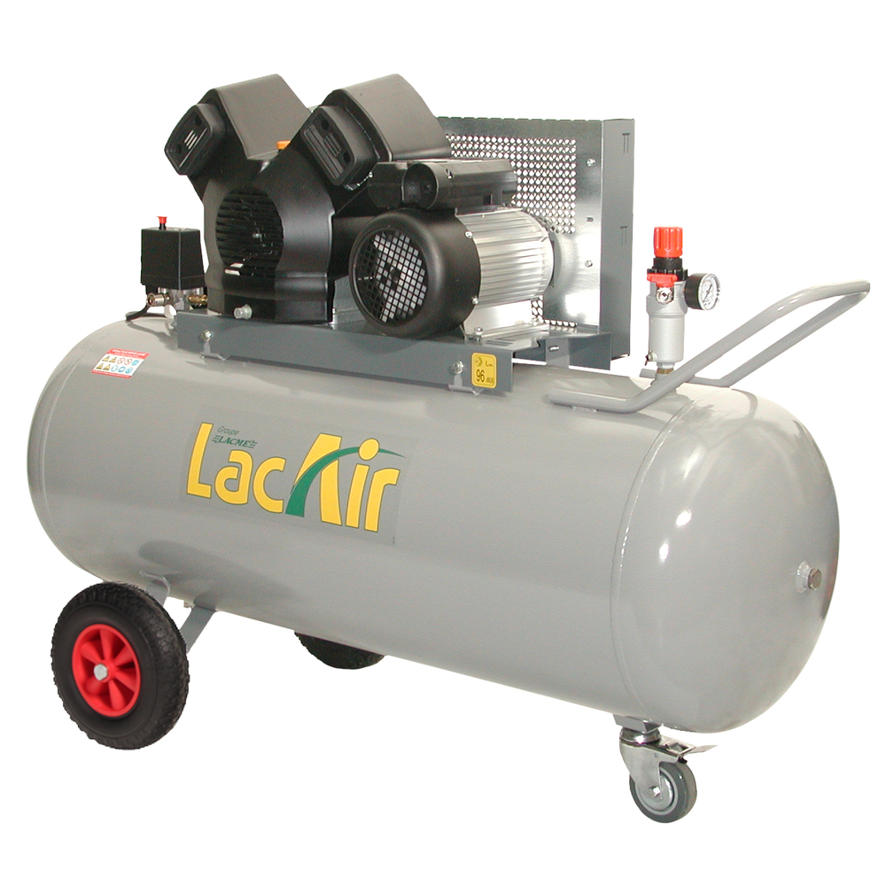 Compresseur mobile 200l 11bar 23m³/h LACME Twinair 23/200m 462900