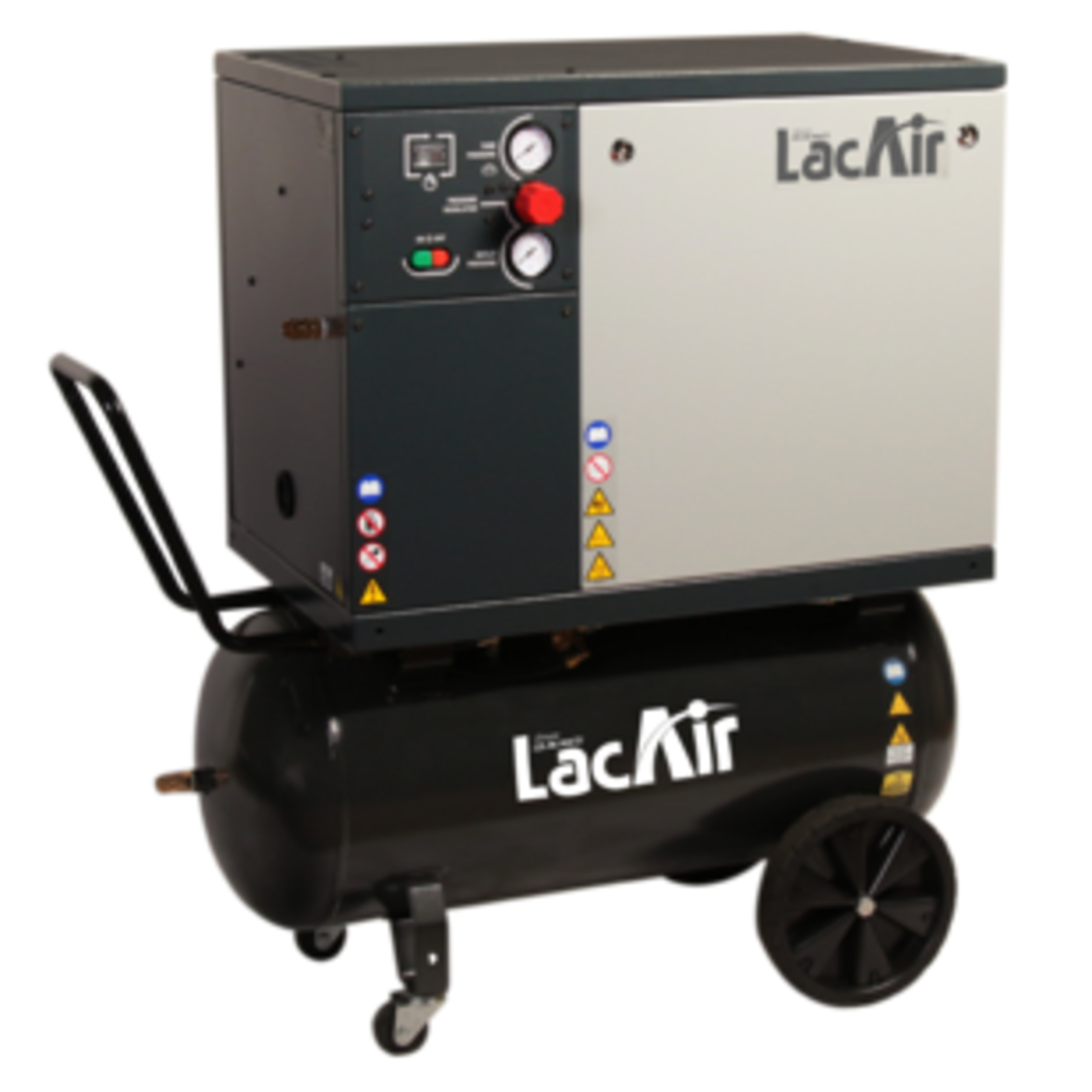 Compresseur mobile Insonorisé C22/100M - 21,9 m³/h - 230V - 10 bar - 65 dB(A) LACME - 464721