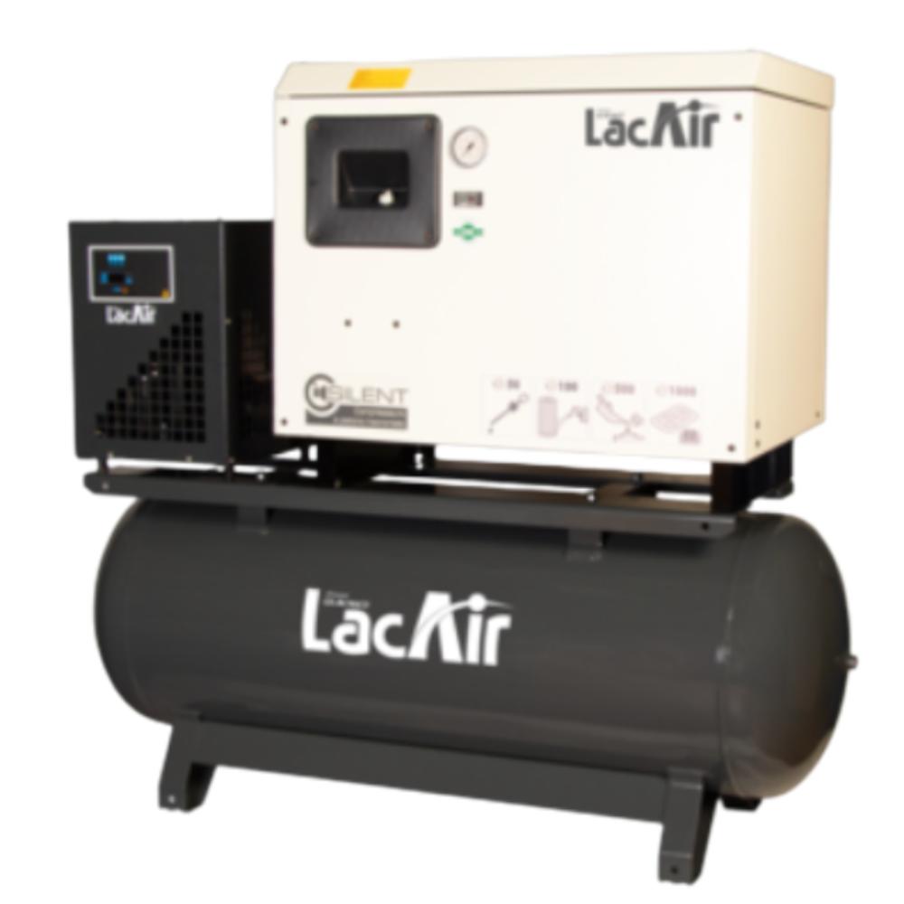 Compresseur silencieux 270l 10bar 5,5cv tri c36/270 sc-d + sh3 LACME 464810
