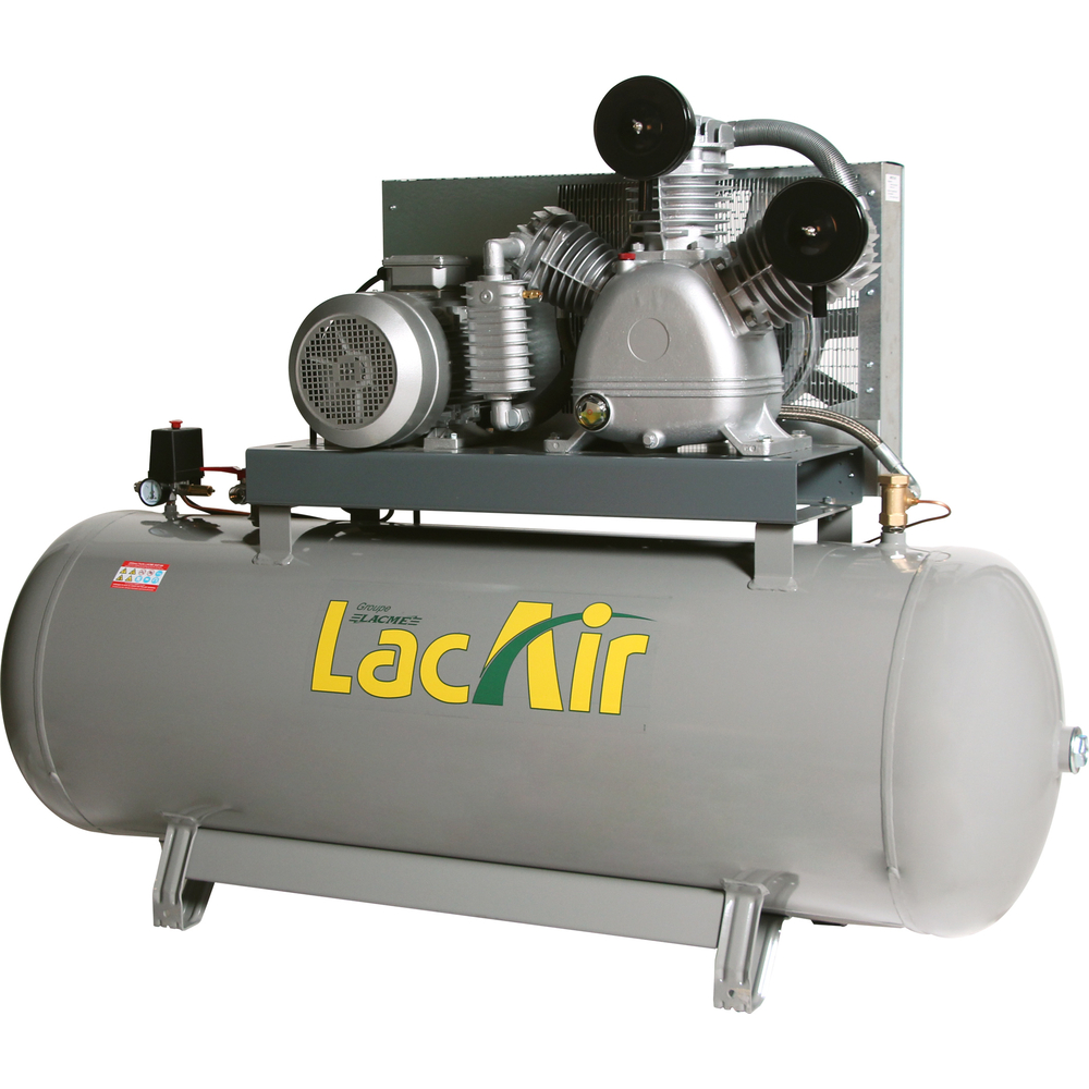 Compresseur fixe atelier 500 l 14 bar 60 m³/h LACME FIXAIR 60/500 HP - 465101